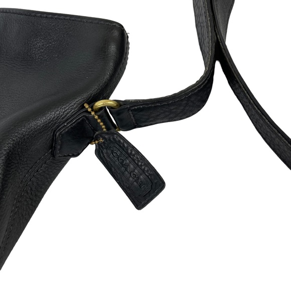 Vintage Coach Sonoma Black Pebbled Leather Bucket Crossbody Shoulder Bag 4906 - Picture 12 of 16